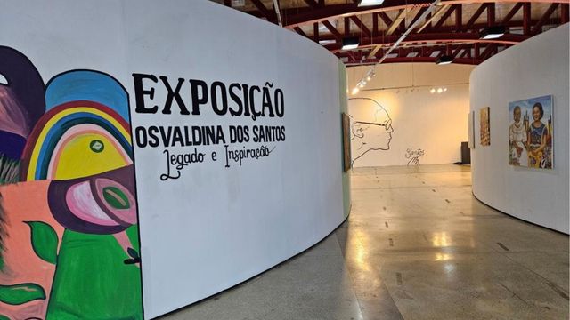 Galeria de Artes Lava Pés recebe exposição em homenagem à Osvaldina dos Santos